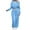 Blue, variant on biudgviw 2 Piece Outfits for Women Tracksuit Cropped Long Sleeve Zip up Hoodies Jackets Comfy Jogger Sweatpants Workout Sets