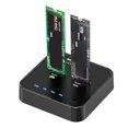 thumbnail image 1 of Estación de acoplamiento SSD ISHEep K3016P2 NVMe AHCI y duplicador, 1 of 7