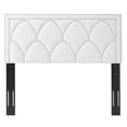 thumbnail image 6 of Headboard, Nailhead, King California Size, White, Velvet, Modern Contemporary, Bedroom Master Guest Suite Room, 6 of 10