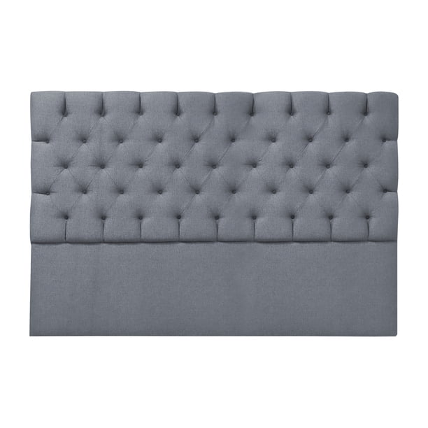 Cabecera Castilla Puffland King color gris capitonada (Rey)