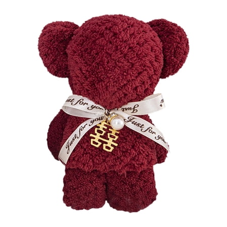 Fiocias Animals Bear Towels Bath Washcloth Shower Towel Quick Drying Dish Hand Towel for Red Xi Character Fiocias Animals Bear Towels Bath Washcloth Shower Towel Quick Drying Dish Hand Towel for Red Xi Character
