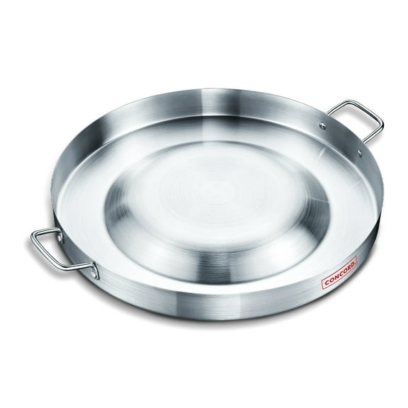 Concord 21.25" Stainless Steel Convexed Comal (Mexican Discada)