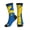 3 Black, variant on Men's Sweden Map Flag Novelty Athletic Socks Women's Digital Printing Funky Patterned Crew Socks