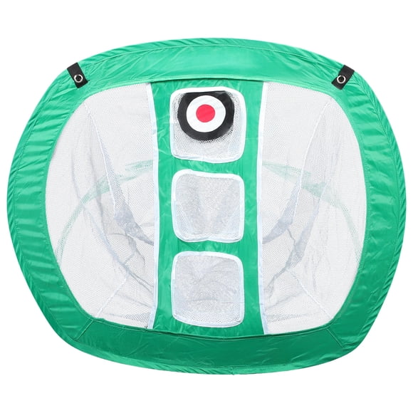 BRIGHTFUFU Golf Practice Nets Green Nylon Golf Training Aid for Family Use 1Set