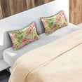 thumbnail image 6 of Satin Pillowcase Home Luxury Envelope Pillowcases Soft And Smooth Two Hummingbirds, 6 of 6