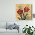 thumbnail image 3 of Trademark Fine Art 'Tulip on Wood' Canvas Art by Wendy Russell, 3 of 4