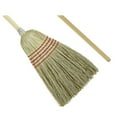 thumbnail image 2 of Boardwalk Parlor Broom, Yucca/Corn Fiber Bristles, 55.5" Overall Length, Natural, 2 of 5