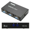 thumbnail image 4 of VGA Switcher Splitter, Connect 2 Computers to 1 , Plug and Play, No Data Loss, Fast Data Transmission for VGA, XVGA, SVGA, UXGA, and Multisync Display, 4 of 8