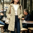 thumbnail image 5 of Girls Waterproof Jacket Coats Long Sleeve Hooded Outdoor Outwear Lining Interchange Jacket, 5 of 8