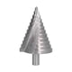 thumbnail image 2 of Broca Escalonada Con Ranura En Espiral, Juego De Brocas HSS Resistentes Y Duraderas Para Taladro De Pistola Para Taladro De Banco ANGGREK Conical Drill Bit, 2 of 8