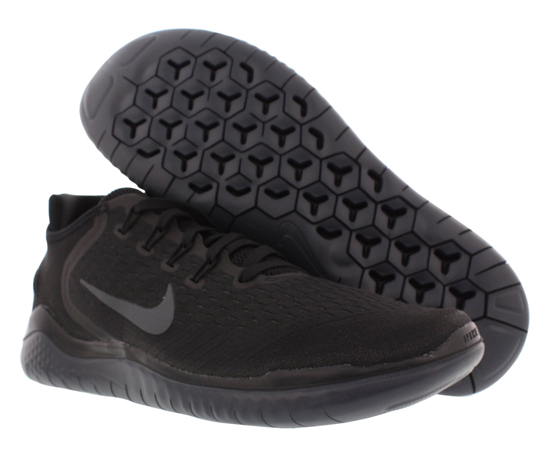 Nike Free RN 2018 942836-002 Men's Core Black Low Top Road Running Shoes  ER765 (11.5) - Walmart.com