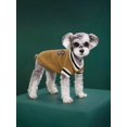 thumbnail image 4 of Fall/winter V-neck Pet Dog Cat Sweater Vest In College Style, 4 of 4