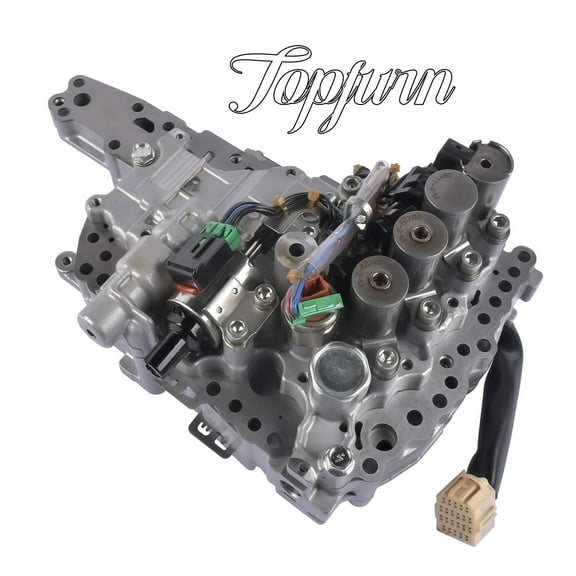 Transmission Valve Body with Stepper Motor Replacement for Nissan 2008-2013 Rogue L4 2.0L 2.4L 2.5L 31705-3TX0C 317053TX0A JF011E