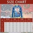 thumbnail image 5 of Tumao Christmas Sweatshirt Funny Christmas Jumpers Reindeer Graphic Long Sleeve Sweatshirt Unisex Pullover Causal Crewneck Sweat Tops for Women/Men, 5 of 8