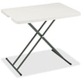 thumbnail image 3 of Iceberg IndestrucTable Classic Personal Folding Table, 30 x 20 x 25 to 28 High, Platinum, 3 of 3