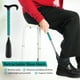 thumbnail image 2 of Calzador extensible de mango largo para personas mayores, calzador ergonómico de acero inoxidable, ayuda para vestirse, artefacto para ponerse los zapatos., 2 of 7