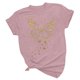thumbnail image 4 of ICHUANYI Clearance Women's Shirt Tees Funny Cute Short Sleeve Fall T Shirt Print Shirt Gift Tops Blouse Gift For Women(Hot Pink, XXL) ICHUANYI WER2023081017742, 4 of 6