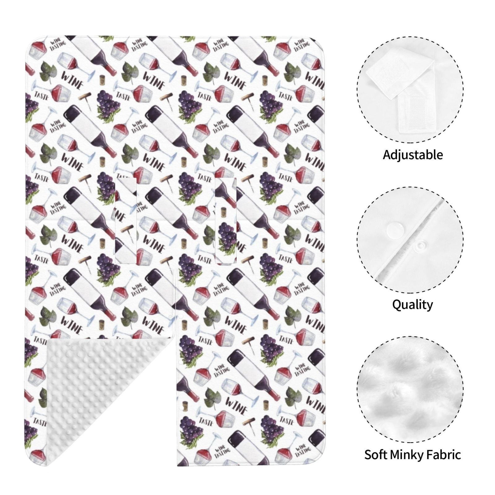 Car Seat Cover Baby - Wine Glasses2 Breathable Infant Car Seat Cover for Baby Carseat, Lightweight Comfort Baby Essentials Must Haves Newborn Stuff for Girl Boy