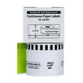 thumbnail image 2 of HOUSELABELS Compatible with DK-2205 Replacement Roll for Brother QL Label Printers; GREEN Continuous Length Labels; 2-4/9" x 100 feet (62mm*30.48m) - 50 Rolls, 2 of 8