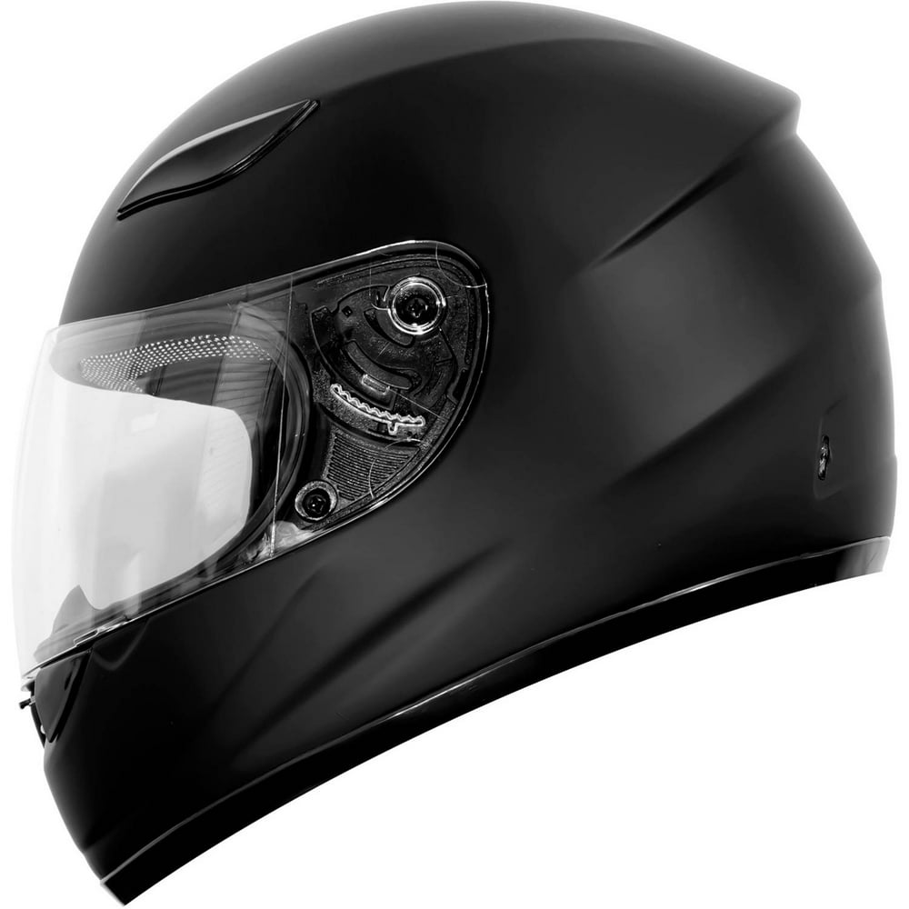 Duke DK-110 Full Face Helmet, Matte Black - Walmart.com - Walmart.com
