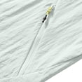 thumbnail image 5 of Mens Lightweight Hooded Waterproof Rain Jacket Breathable Sunproof Raincoat Shell for Outdoor Mountain Hiking Big and Tall Size S-5XL Gray, 5 of 8