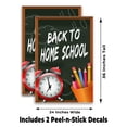 thumbnail image 2 of Back to Home School (24" X 36") Vinyl Decal Only (Pack of 2) |Sign|Sticker|Poster, 2 of 4