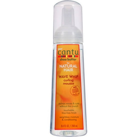 Cantu Shea Butter for Natural Hair Wave Whip Curling Mousse, 8.4 fl