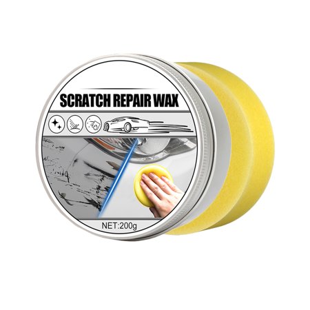 Car Scratch Repair Wax, Auto Polishing Wax, 7 05oz Car Refurbishing Solid Wax, Car Repair Wax, Color Restorer, Remove Scratches, Swirls, Paint