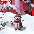 2024 New Clearance Christmas Cute Snowman Ground Stake Insert Art ...