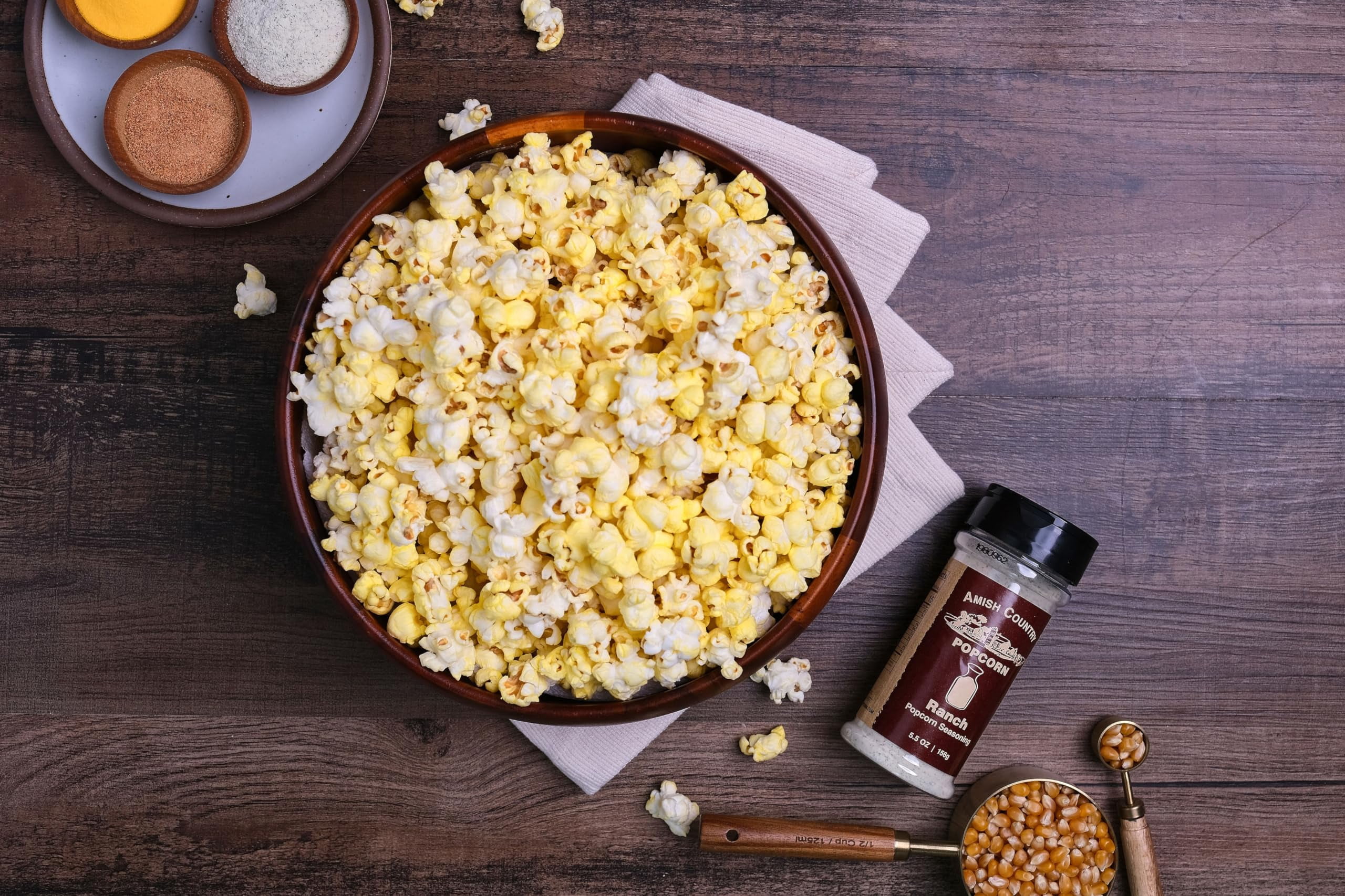 (3 pack) Amish Country Popcorn 2lb Bag of Medium Yellow Popcorn
