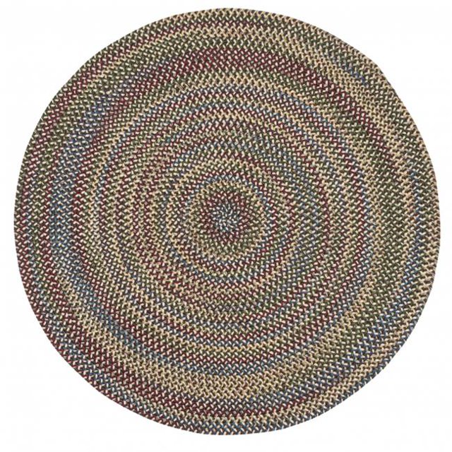 Colonial Mills WY44R108X108 9 x 9 Pi Worley Tapis Rond&44; Brun