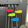 thumbnail image 4 of Wrap-It Storage Cable Labels (40 Pack) - Write-On Cord Labels and Wire Tags for Cable Management, Cords and Electronics - Medium Multi-Color, 4 of 9