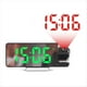 thumbnail image 4 of Reloj de Proyección Digital LED Espejo Rotación de 180° Pantalla Grande Fecha Hora Temperatura Reloj Despertador Electrónico para Dormitorio-A, 4 of 5