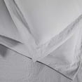 thumbnail image 4 of Sweet Home Collection Premium Quality Washed Crinkled Duvet Cover King Silver, 4 of 6