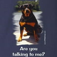 thumbnail image 3 of CafePress - Are You Talking To Me? Long Sleeve Dark T Shirt - Long Sleeve Dark T-Shirt, 3 of 4