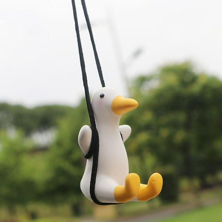 

ZIOKOK Little Duck Swing Car Pendant Decoration