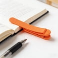 thumbnail image 4 of Silicone Bookmarks 3-Pieces Automatic Silicone Bookmark Set Multicolor Page Clips with Stay-in-Place Design Slim Secure Hold for Books Readers Gift by JASKFLY, 4 of 7