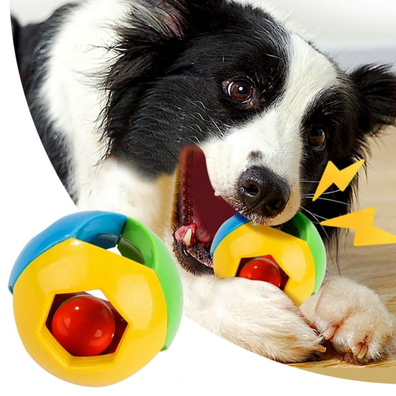 Interactive Dog Toy Squeaky Pet Plaything Puppy Teaser Chew Proof Durable TPR Material Game for Indoor Play