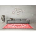 thumbnail image 3 of Ahgly Company Indoor Square Persian Red Traditional Area Rugs, 6' Square, 3 of 4