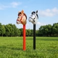 thumbnail image 5 of Hobby Horse Inflatable Red 1 Pc Cowboy Party Favors Kids Dress Up & Pretend Play Outdoor Activities Birthday Party Decorations Red Decorations, 5 of 5