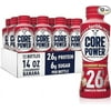 Core Power Fairlife 26g Protein Milk Shakes, Ready To Drink for Workout Recovery, Strawberry Banana, 14 Fl Oz (Pack of 12)
