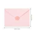 thumbnail image 2 of 5 Sets Pink Envelopes Wedding Invitations Envelopes Valentines Day Love Letter Envelopes, 2 of 8