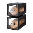 thumbnail image 1 of Rosseto Serving Solutions BD101 2-Tier Black Matte Bakery Column Display Stand, 1 of 1