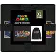 thumbnail image 6 of Super Mario Men's Graphic Hoodie with Long Sleeves, Sizes XS-3XL, 6 of 6