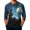 Light Blue, variant on FGVCTG Halloween Shirt Men Pumpkin Skeleton Ghost Long Sleeve Henley Shirt, 3 Button Vintage Casual Pullover Top For Halloween Party Daily Wear Orange M