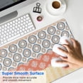 thumbnail image 4 of Long Mouse Pads for Desk,Colorful Pioneer Flower Pattern Desk Mats on Top Of Desks, Desk Mouse Pad Extra Large with 3mm Non-Slip Base and Stitched Edge for Gaming,Office,Work,Home 35.4"x15.7", 4 of 6