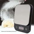 thumbnail image 7 of Suodoka Waterproof LCD Kitchen Scale 0.035oz‑22lb, IP7, Stainless Steel, USB Rechargeable, Ideal for Baking, Baby & Pet Weighing, 7 of 7