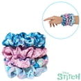 thumbnail image 3 of LUV HER Disney Stitch Scrunchies for Girls of All Ages - 4 Large Hair Scrunchies for Girls - 4 Printed Scrunchies with Your Favorite Characters - Hair Accessories for girls 3+, 3 of 8