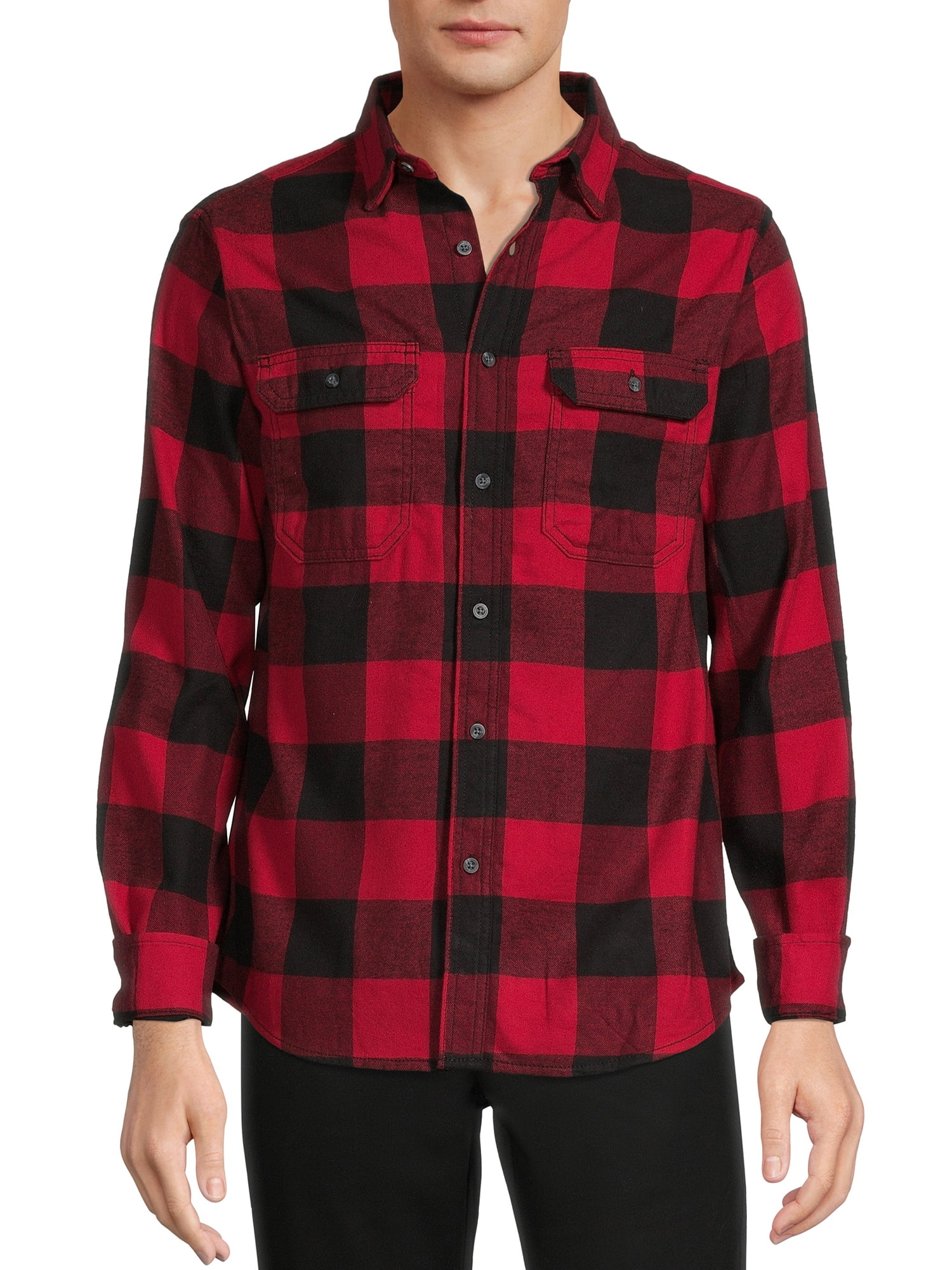 Traditional Flannel Shirt 24S Men Clothing Shirts Casual Shirts 