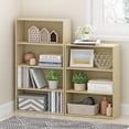 thumbnail image 2 of Pemberly Row Contemporary 3-Tier Wood Open Shelf in Maple Finish, 2 of 8